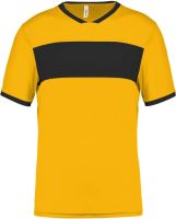 KIDS' SHORT SLEEVE JERSEY Sporty Yellow/Black