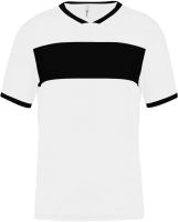 KIDS' SHORT SLEEVE JERSEY White/Black