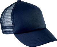 KIDS' TRUCKER MESH CAP - 5 PANELS Navy