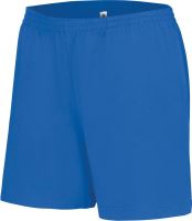 LADIES' JERSEY SPORTS SHORTS Light Royal Blue