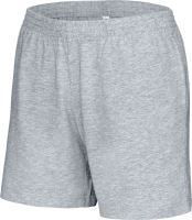 LADIES' JERSEY SPORTS SHORTS Oxford Grey