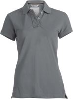 LADIES' SHORT SLEEVE PIQUE POLO SHIRT KARIBAN VINTAGE Vintage Grey