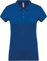 LADIES’ SHORT-SLEEVED PIQUÉ POLO SHIRT Light Royal Blue