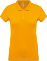 LADIES’ SHORT-SLEEVED PIQUÉ POLO SHIRT Yellow