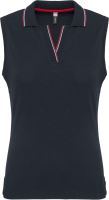 LADIES' SLEEVELESS POLO SHIRT