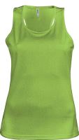 LADIES' SPORTS VEST Lime