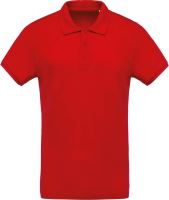 MEN'S ORGANIC PIQUÉ SHORT-SLEEVED POLO SHIRT