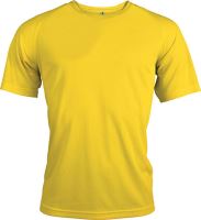 MEN'S SHORT-SLEEVED SPORTS T-SHIRT True Yellow