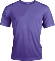 MEN'S SHORT-SLEEVED SPORTS T-SHIRT Violet