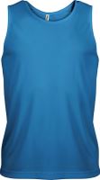 MEN’S SPORTS VEST Aqua Blue