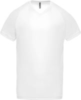 MEN’S V-NECK SHORT SLEEVE SPORTS T-SHIRT