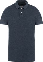 MEN'S VINTAGE SHORT SLEEVE POLO SHIRT Night Blue Heather