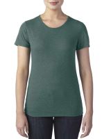 NŐI TRI-BLEND PÓLÓ Heather Dark Green