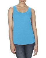 NŐI TRI-BLEND RACERBACK TRIKÓ Heather Caribbean Blue