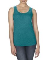 NŐI TRI-BLEND RACERBACK TRIKÓ Heather Galapagos Blue