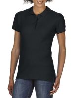 PREMIUM COTTON® LADIES' DOUBLE PIQUÉ POLO Black