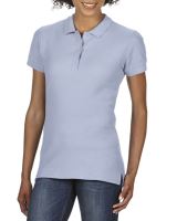 PREMIUM COTTON® LADIES' DOUBLE PIQUÉ POLO Light Blue