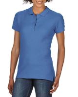 PREMIUM COTTON® LADIES' DOUBLE PIQUÉ POLO Flo Blue