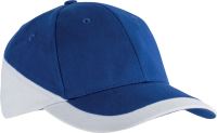 RACING - TWO-TONE 6 PANEL CAP Royal Blue/White