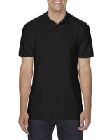 SOFTSTYLE® ADULT DOUBLE PIQUÉ POLO 