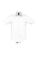 SOL'S BROADWAY - SHORT SLEEVE STRETCH MEN'S SHIRT White