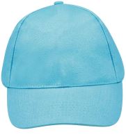 SOL'S BUZZ - FIVE PANEL CAP Atoll Blue