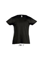 SOL'S CHERRY - GIRLS' T-SHIRT Deep Black