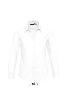 SOL'S EMBASSY - LONG SLEEVE OXFORD WOMEN'S SHIRT White