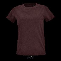 SOL'S IMPERIAL FIT WOMEN - KÖRNYAKÚ TESTHEZÁLLÓ PÓLÓ Heather Oxblood