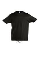 SOL'S IMPERIAL KIDS - ROUND NECK T-SHIRT Deep Black