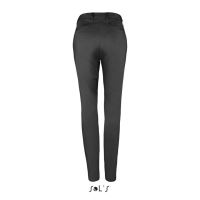 SOL'S JARED WOMEN - SATIN STRETCH TROUSERS