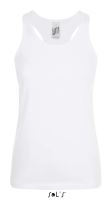 SOL'S JUSTIN WOMEN - RACERBACK TRIKÓ White