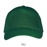 SOL'S LONG BEACH - 5 PANEL CAP Bottle Green