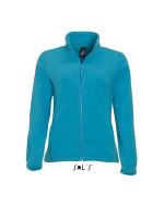 SOL'S NORTH WOMEN - ZIPPED FLEECE JACKET Aqua