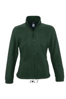 SOL'S NORTH WOMEN - ZIPPED FLEECE JACKET Fir Green