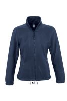 SOL'S NORTH WOMEN - ZIPPED FLEECE JACKET Navy