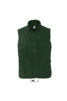 SOL'S NORWAY - UNISEX SLEEVELESS FLEECE CARDIGAN Fir Green