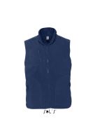 SOL'S NORWAY - UNISEX SLEEVELESS FLEECE CARDIGAN Navy