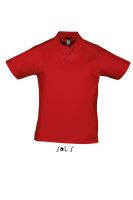 SOL'S PRESCOTT MEN - POLO SHIRT Red