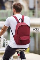 SOL'S RIDER - 600D POLYESTER RUCKSACK Graphite