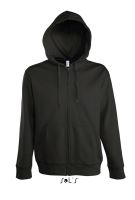 SOL'S SEVEN MEN - JACKET WITH LINED HOOD Black