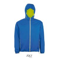 SOL'S SKATE - UNISEX LINED WINDBREAKER Royal Blue/Neon Gold