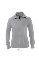 SOL'S SODA - WOMEN'S ZIPPED JACKET Deep Grey Melange