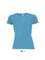 SOL'S SPORTY WOMEN - RAGLAN-SLEEVED T-SHIRT Aqua