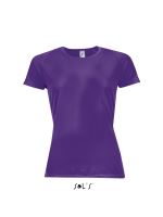 SOL'S SPORTY WOMEN - RAGLAN-SLEEVED T-SHIRT Dark Purple