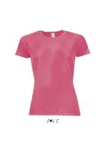 SOL'S SPORTY WOMEN - RAGLAN-SLEEVED T-SHIRT Neon Coral