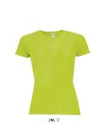 SOL'S SPORTY WOMEN - RAGLAN-SLEEVED T-SHIRT Neon Green