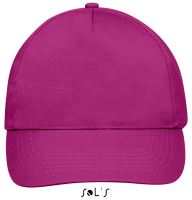 SOL'S SUNNY - FIVE PANEL CAP Fuchsia