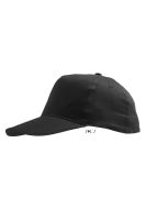 SOL'S SUNNY KIDS - FIVE PANELS CAP Black