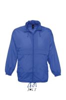 SOL'S SURF - UNISEX WATER REPELLENT WINDBREAKER Royal Blue